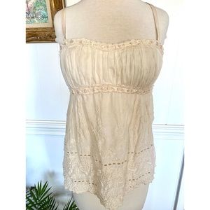 Nanette Lepore Embroidered Tank